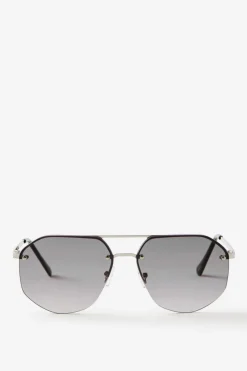 Mikayla Rimless Aviator Sunglasses