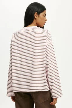 Monchhichi LS Oversized Graphic Tee