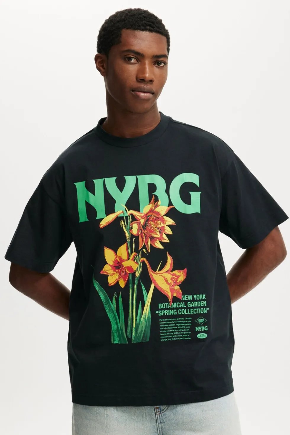 New York Botanical Garden Box Fit T-Shirt
