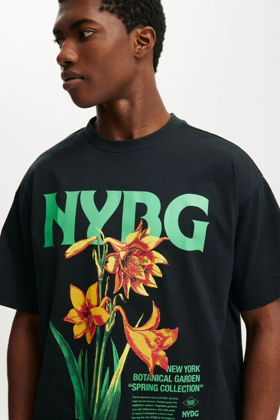 New York Botanical Garden Box Fit T-Shirt