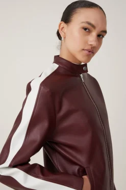 Nova Faux Leather Moto Jacket