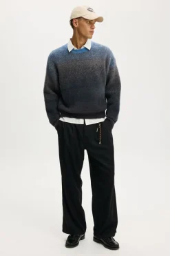 Ombre Crew Knit
