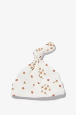 Organic Pointelle Beanie