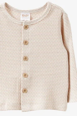Organic Pointelle Cardigan