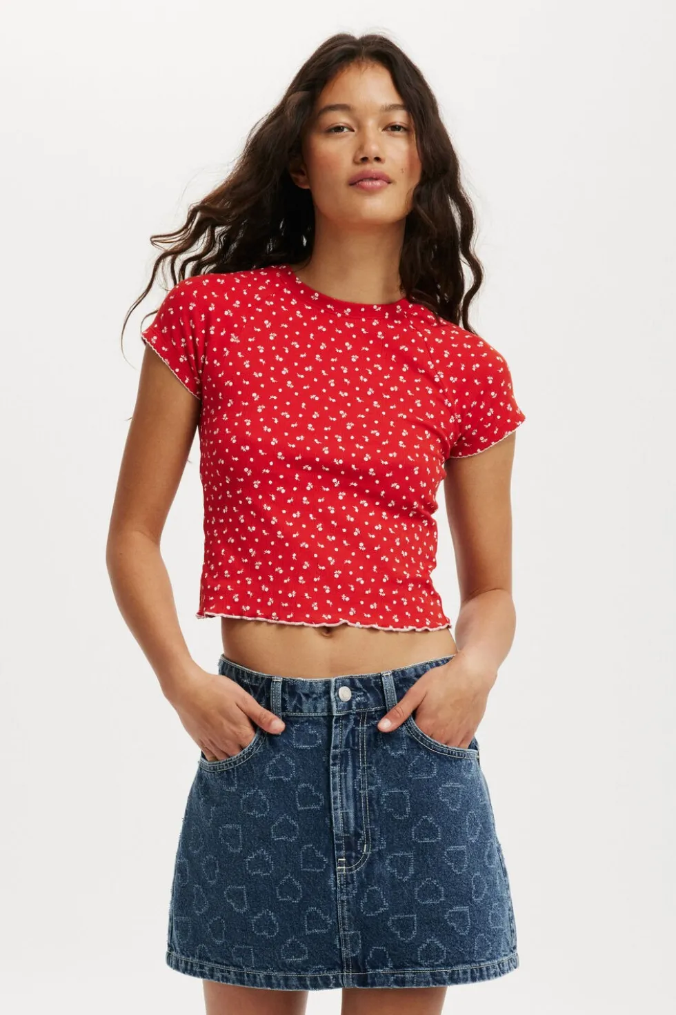 Original Denim Mini Skirt