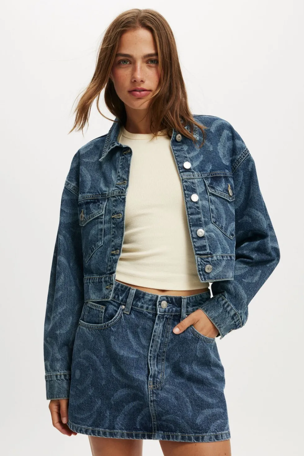 Original Denim Mini Skirt