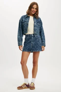 Original Denim Mini Skirt