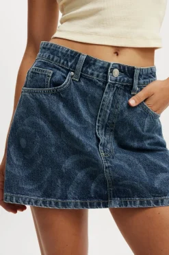Original Denim Mini Skirt