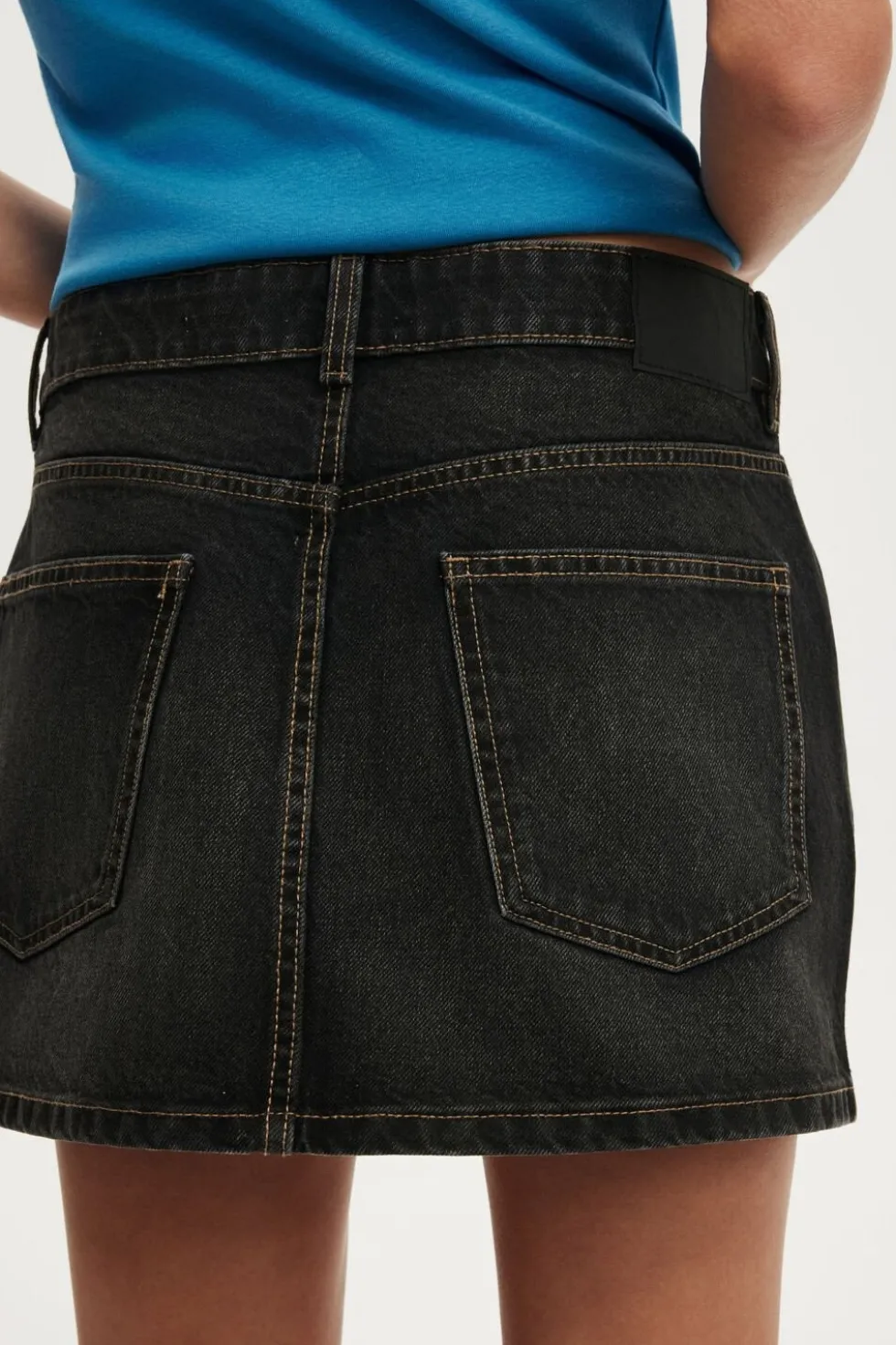 Original Denim Mini Skirt