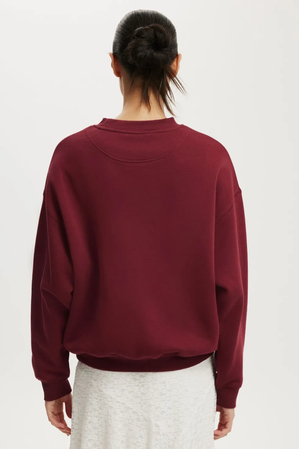 Oversized Fleece Sweatshirt