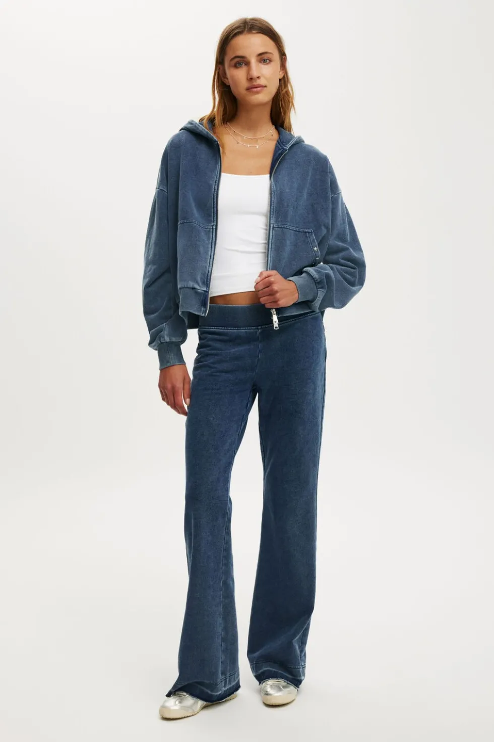 Oversized Zip Through Hoodie