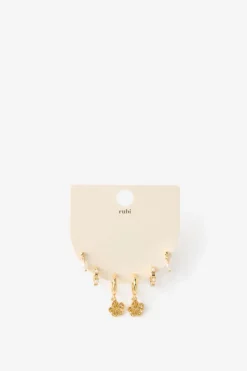 3Pk Mid Earring