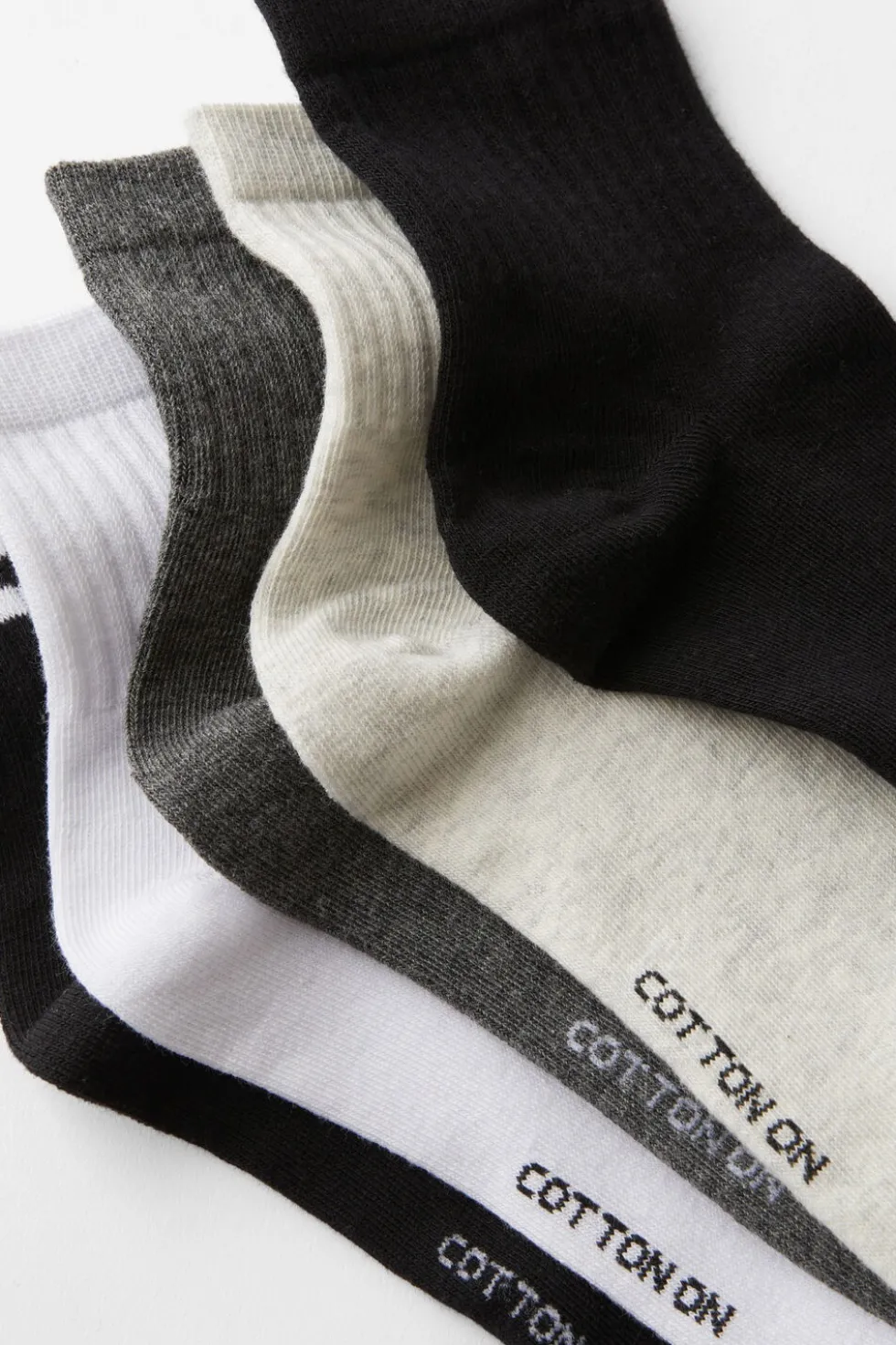 5Pk Quarter Crew Sock