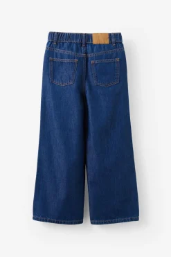 Pleat Front Relaxed Denim Jean