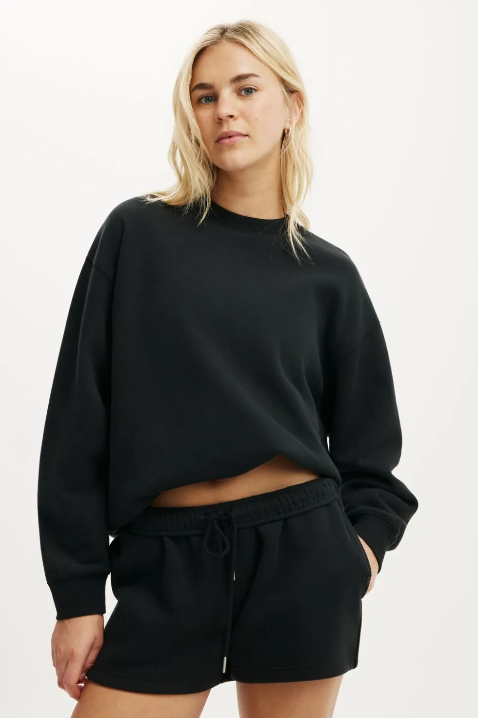 Plush Crew Sweatshirt