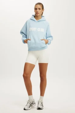 Plush Premium Graphic Raglan Hoodie