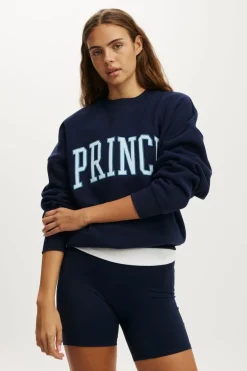 Prince Plush Drop Shoulder Sweatshirt