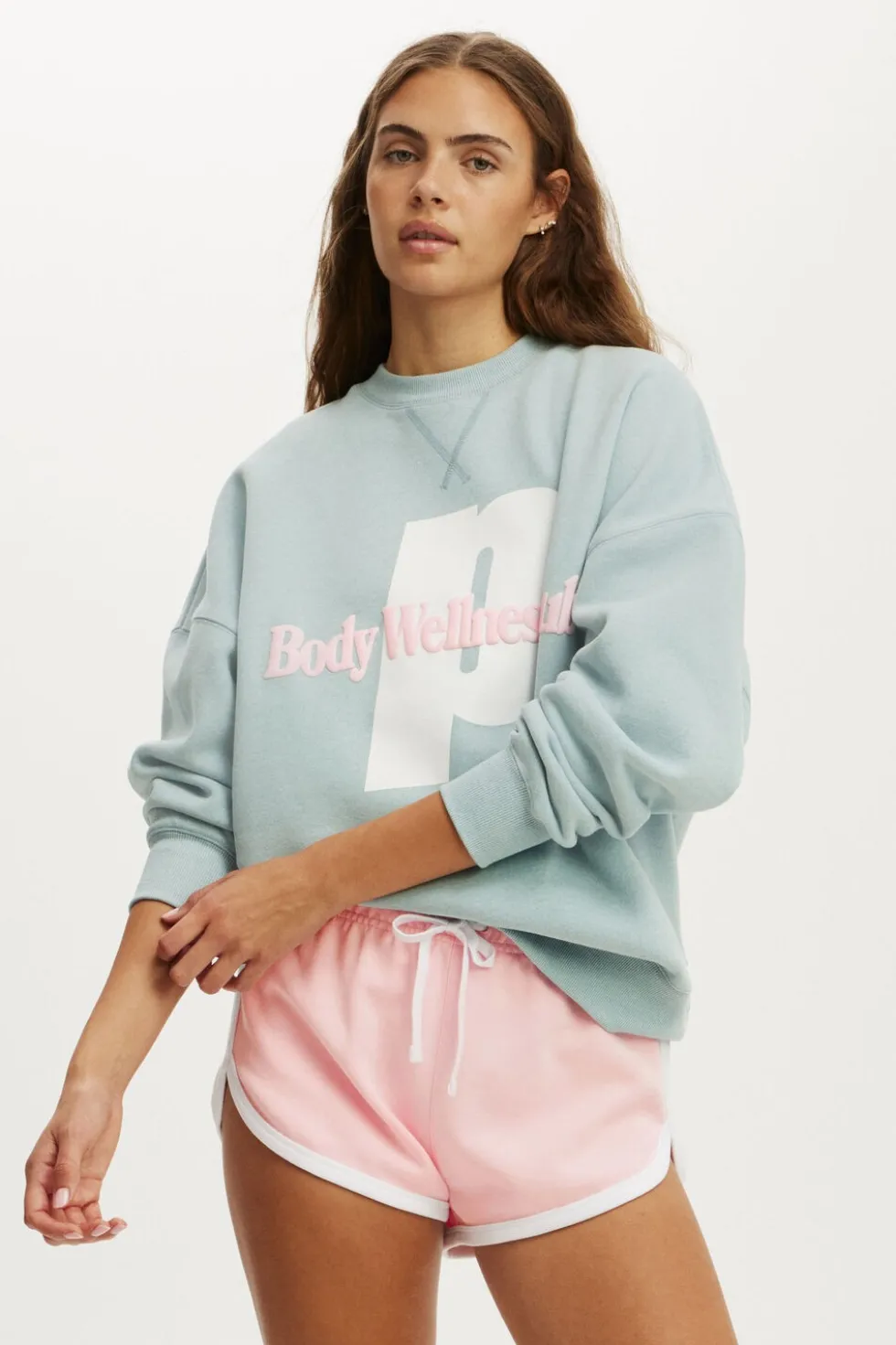 Prince Plush Drop Shoulder Sweatshirt
