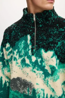 Quarter Zip Teddy Fleece