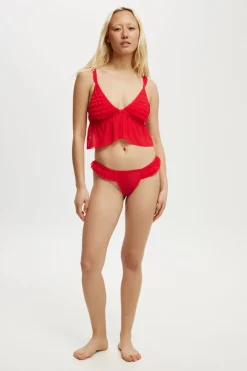 Rara Ruffle Longline Bralette