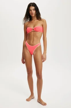 Refined High Side Brazilian Bikini Bottom