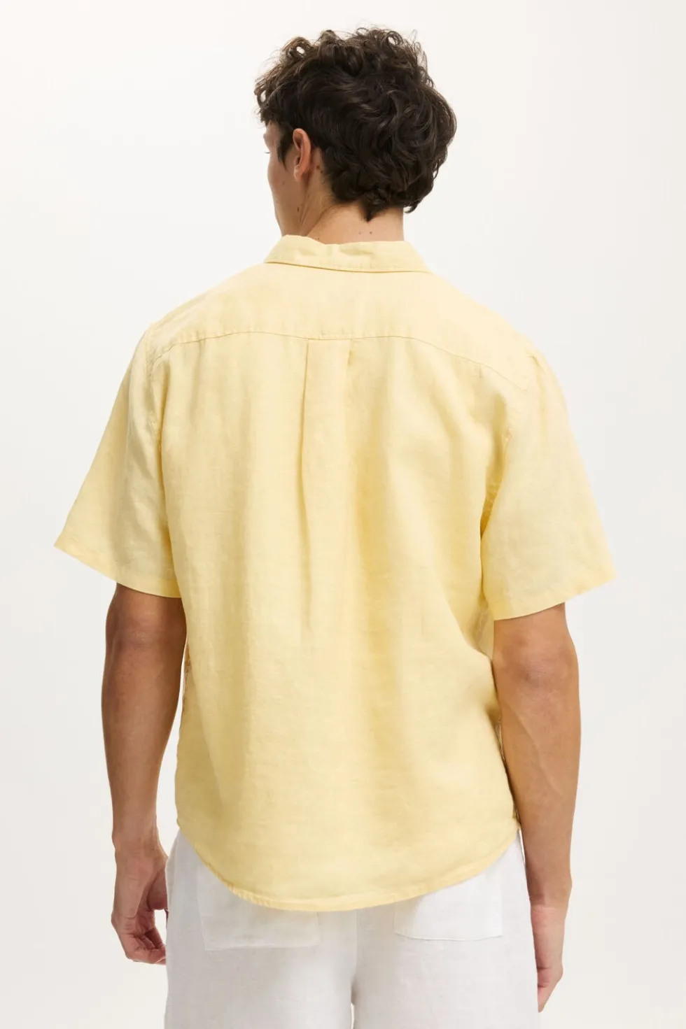 Relaxed Linen Short Sleeve Shirt