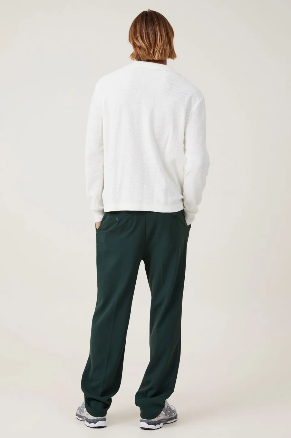 Relaxed Pleated Pant