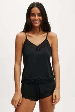 Sabrina Lace Longline Cami