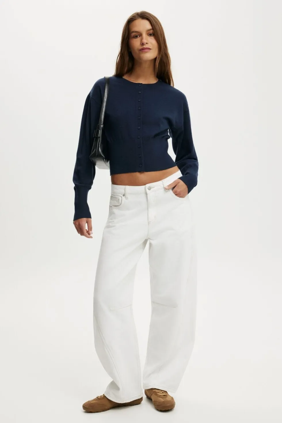 Sara Button Cardigan