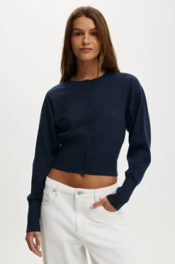 Sara Button Cardigan
