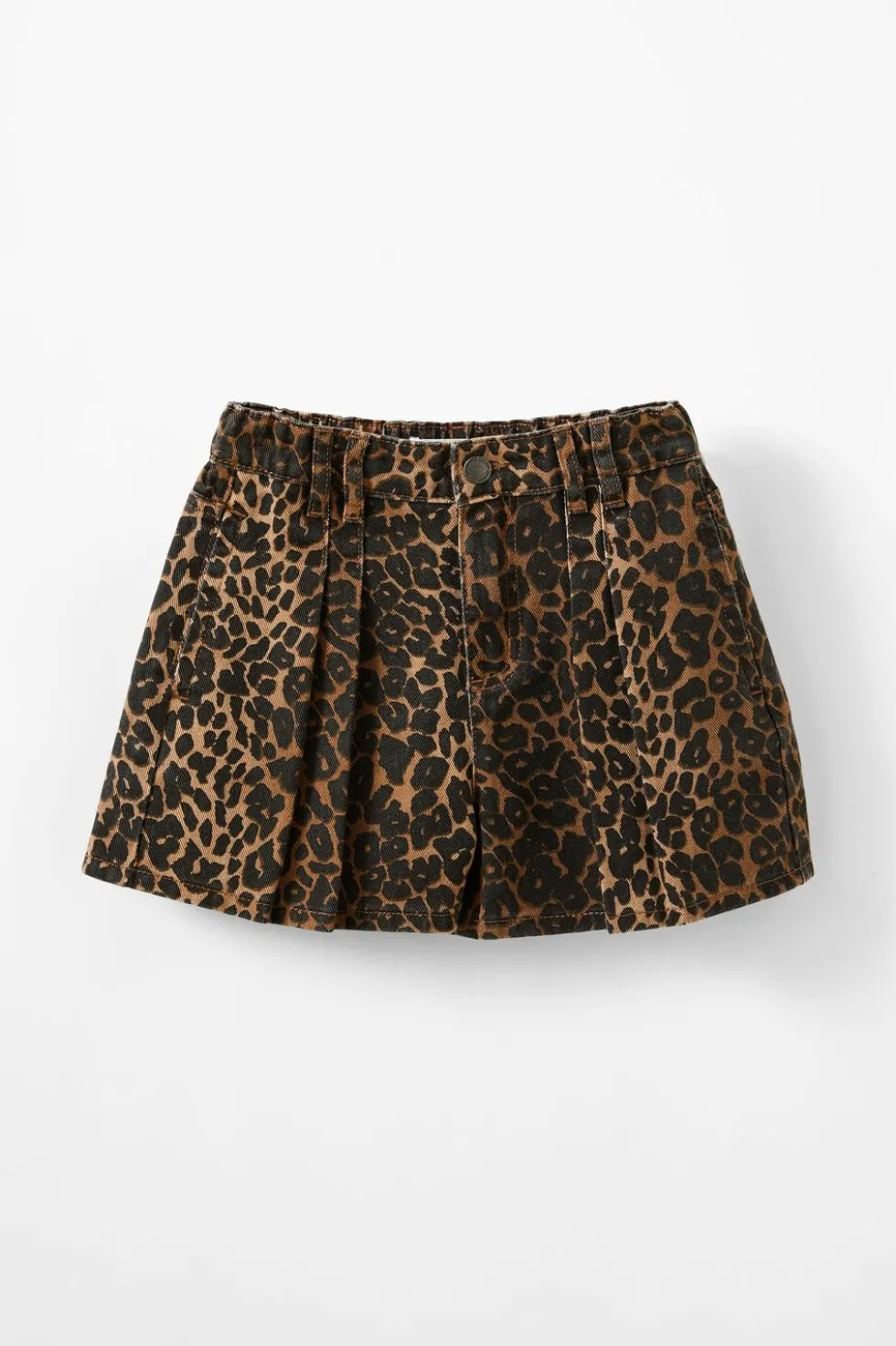 Sarai Pleat Front Denim Short