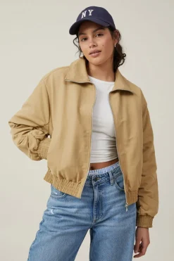 Scout Collared Bomber Jacket