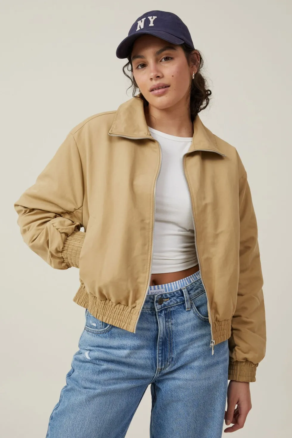Scout Collared Bomber Jacket
