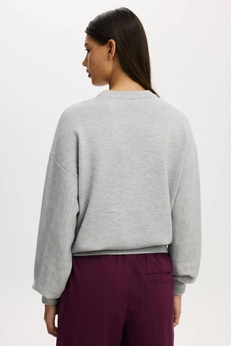 Slouchy Knit Sweater