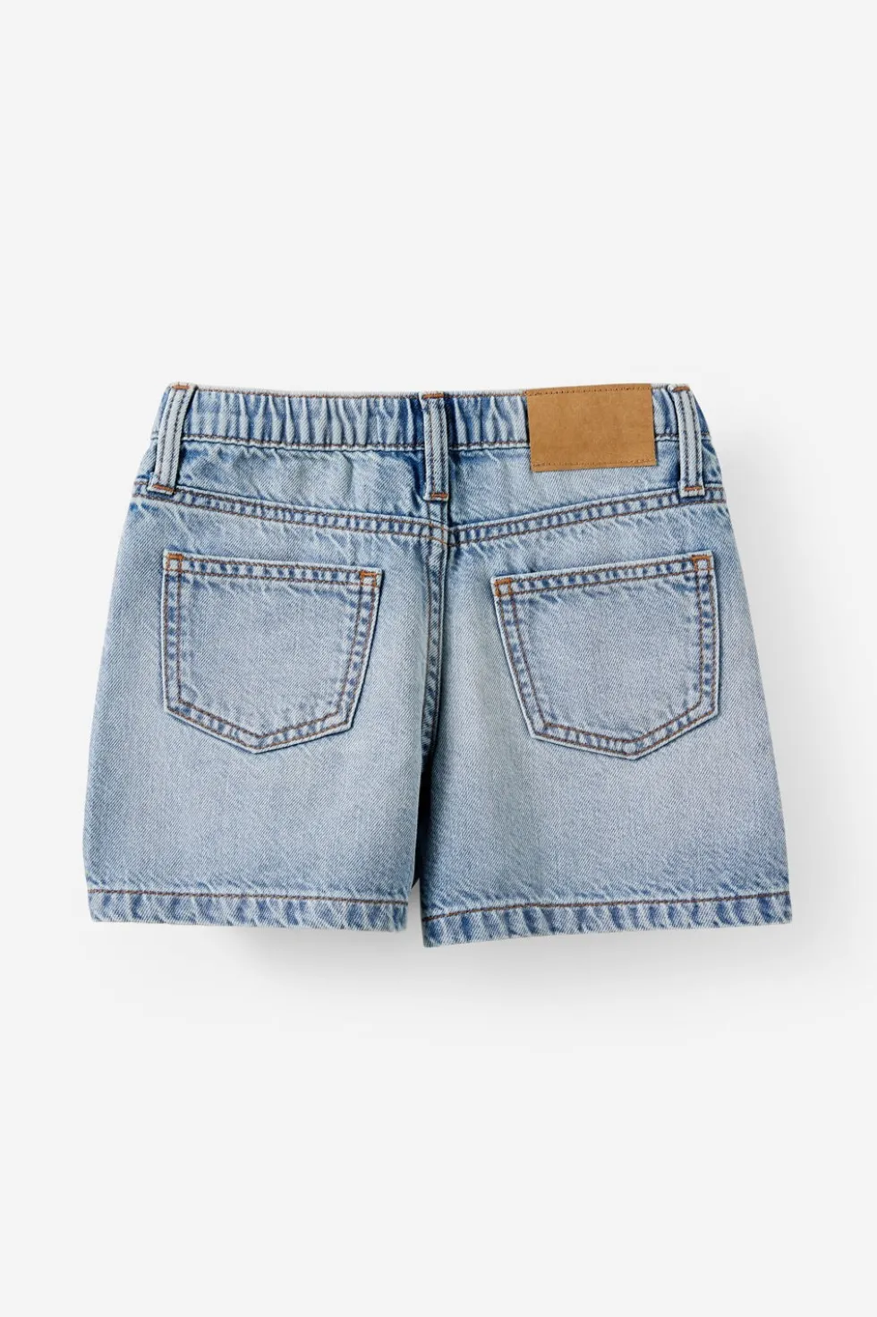 Snap Front Denim Short