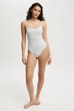 Soft Lounge Thin Strap Bodysuit
