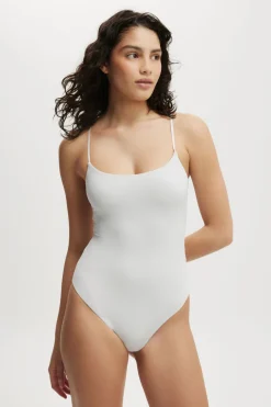 Soft Lounge Thin Strap Bodysuit