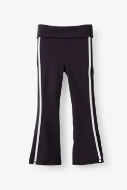 Soft Stretch Fold Over Flare Legging