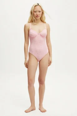 Sophie Cotton Pointelle Bodysuit