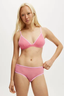 Sporty Mesh Cheeky Boyleg Brief