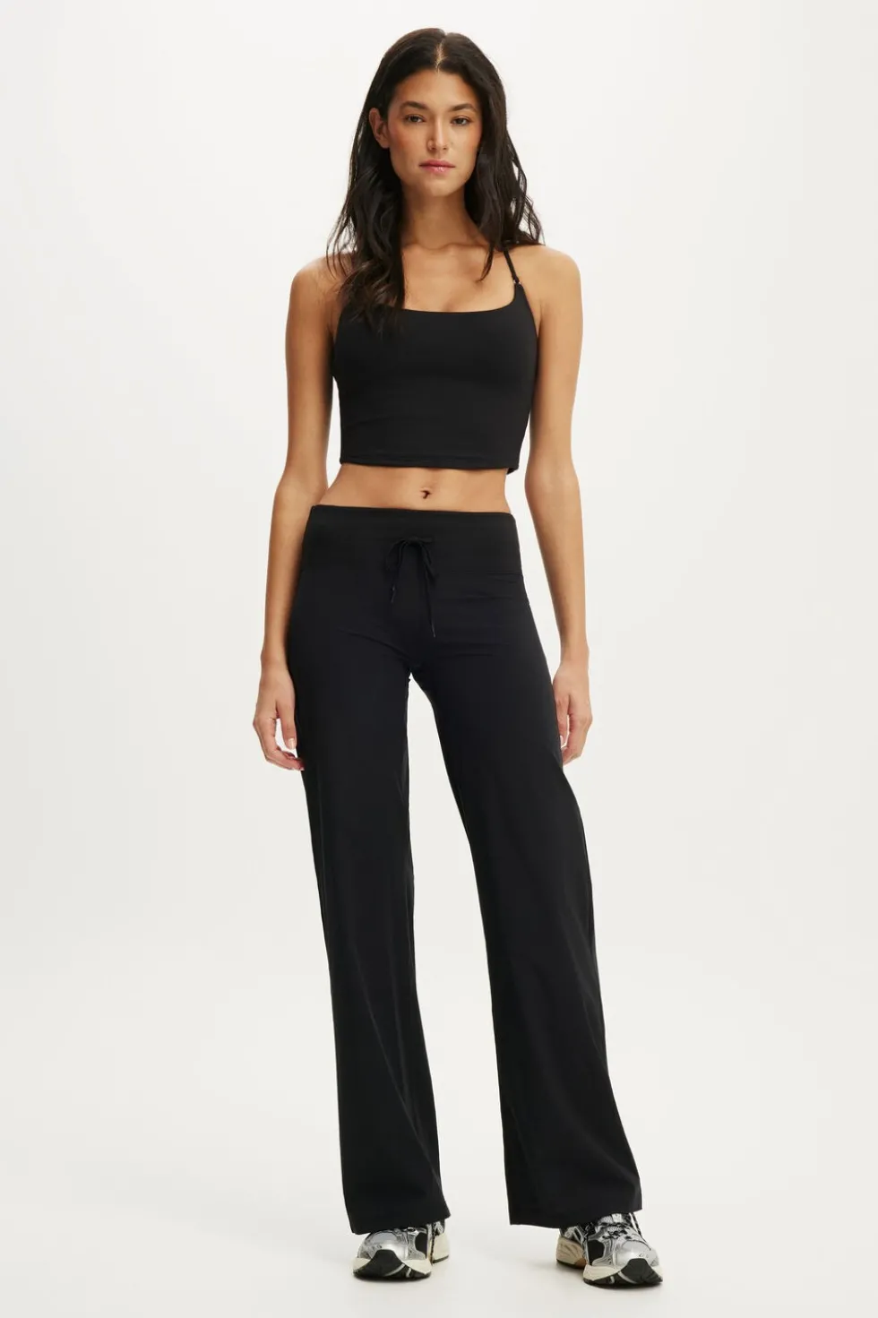 Straight Leg Stretch Woven Pant