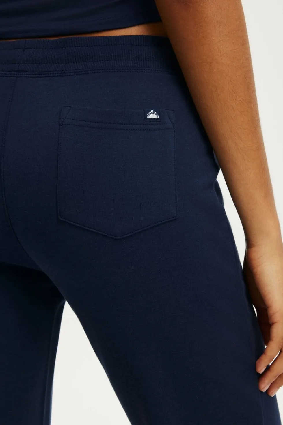 Stretch Modal Fleece Bootleg Sweatpant