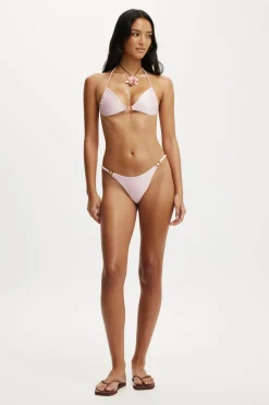 String Tanga Brazilian Bikini Bottom