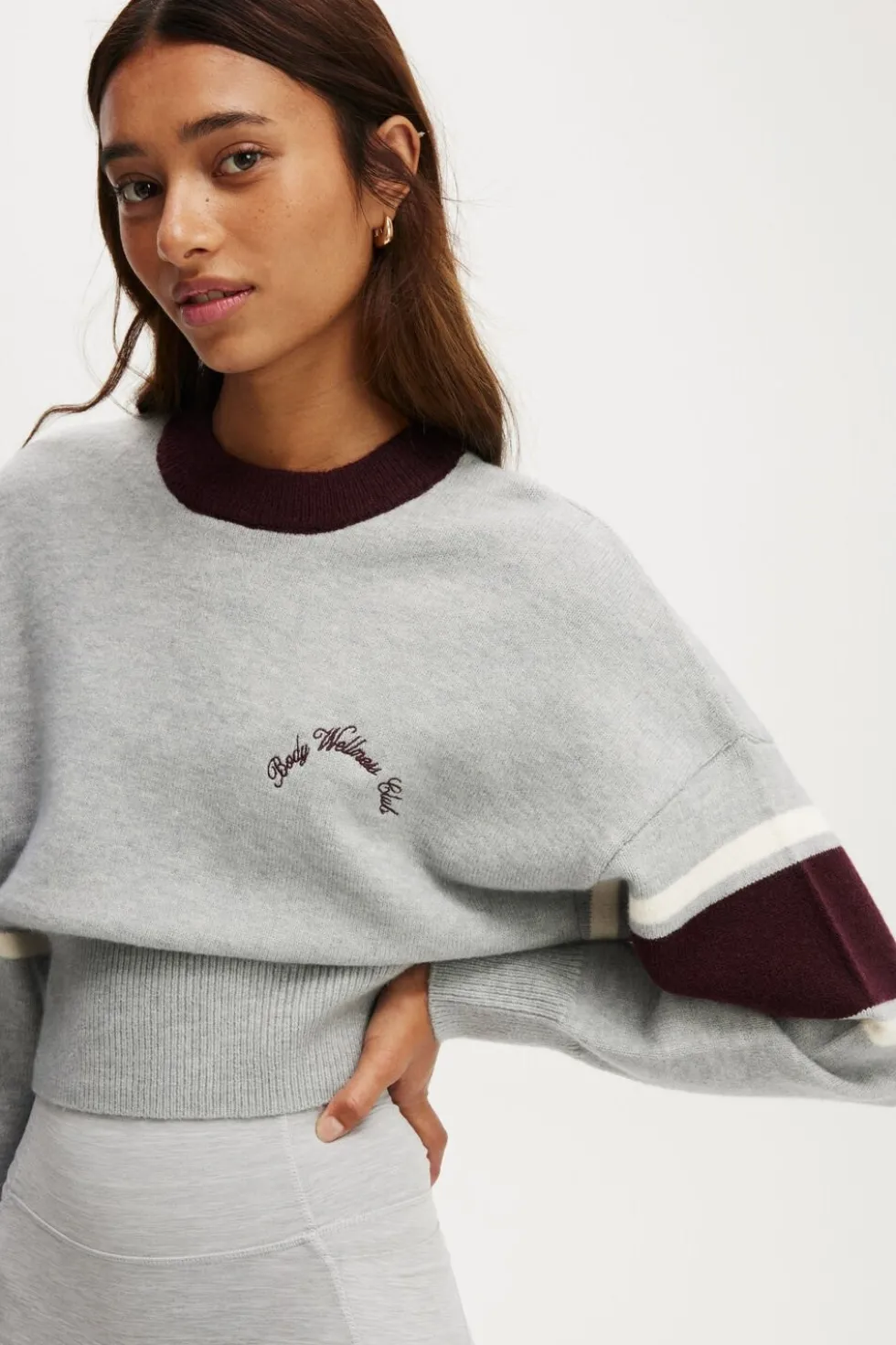 Stripe Knit Pullover