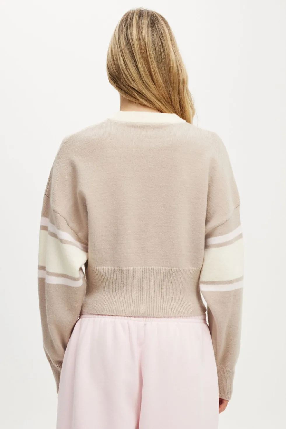 Stripe Knit Pullover