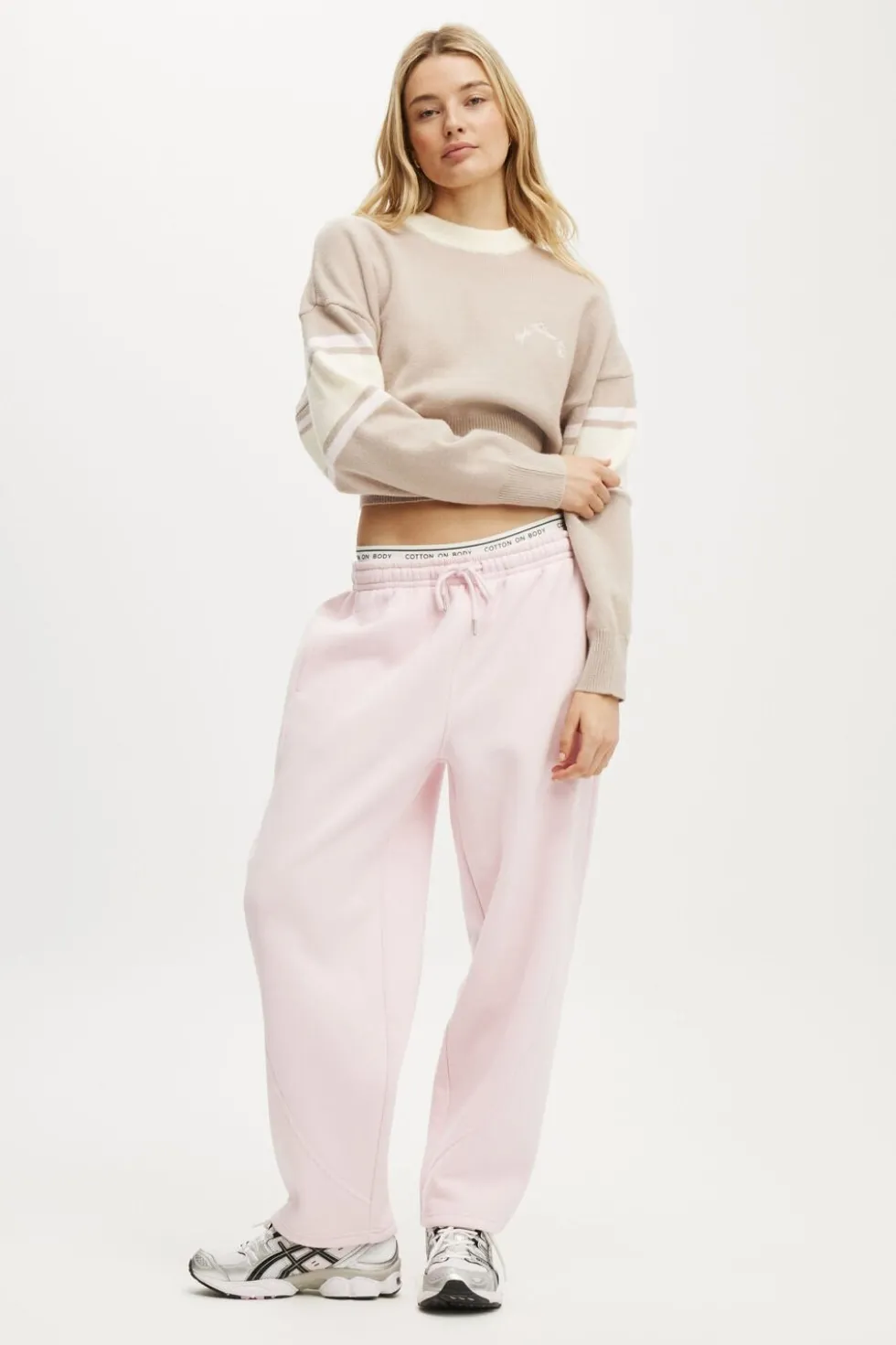 Stripe Knit Pullover