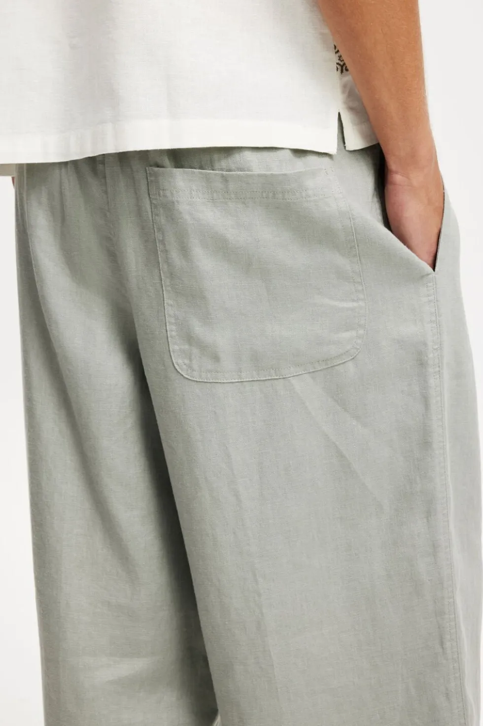Super Baggy Linen Pant