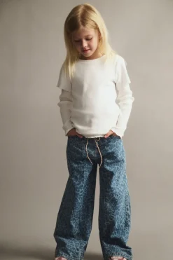 Super Wide Leg Denim Jean