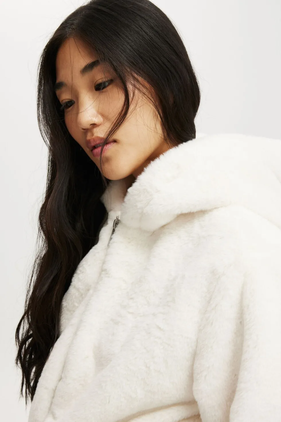 Teddy Hooded Jacket