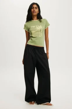 The Double Layer Tiny Graphic Tee